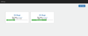 OhBugz - Projects List
